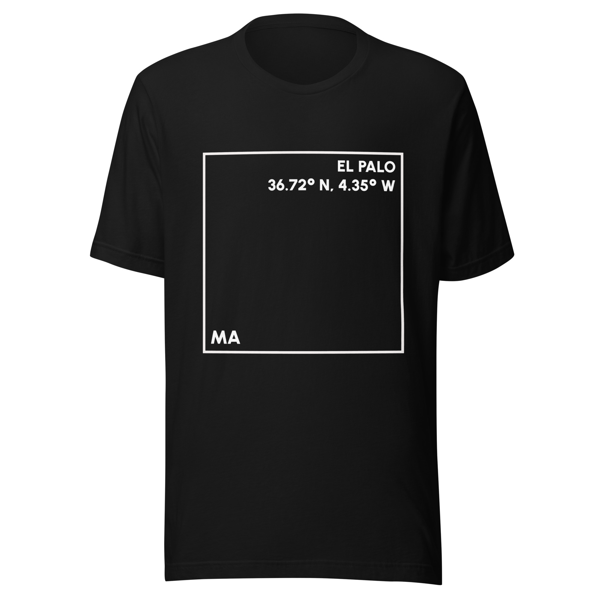 Camiseta Negra El Palo – Colección de Barrios