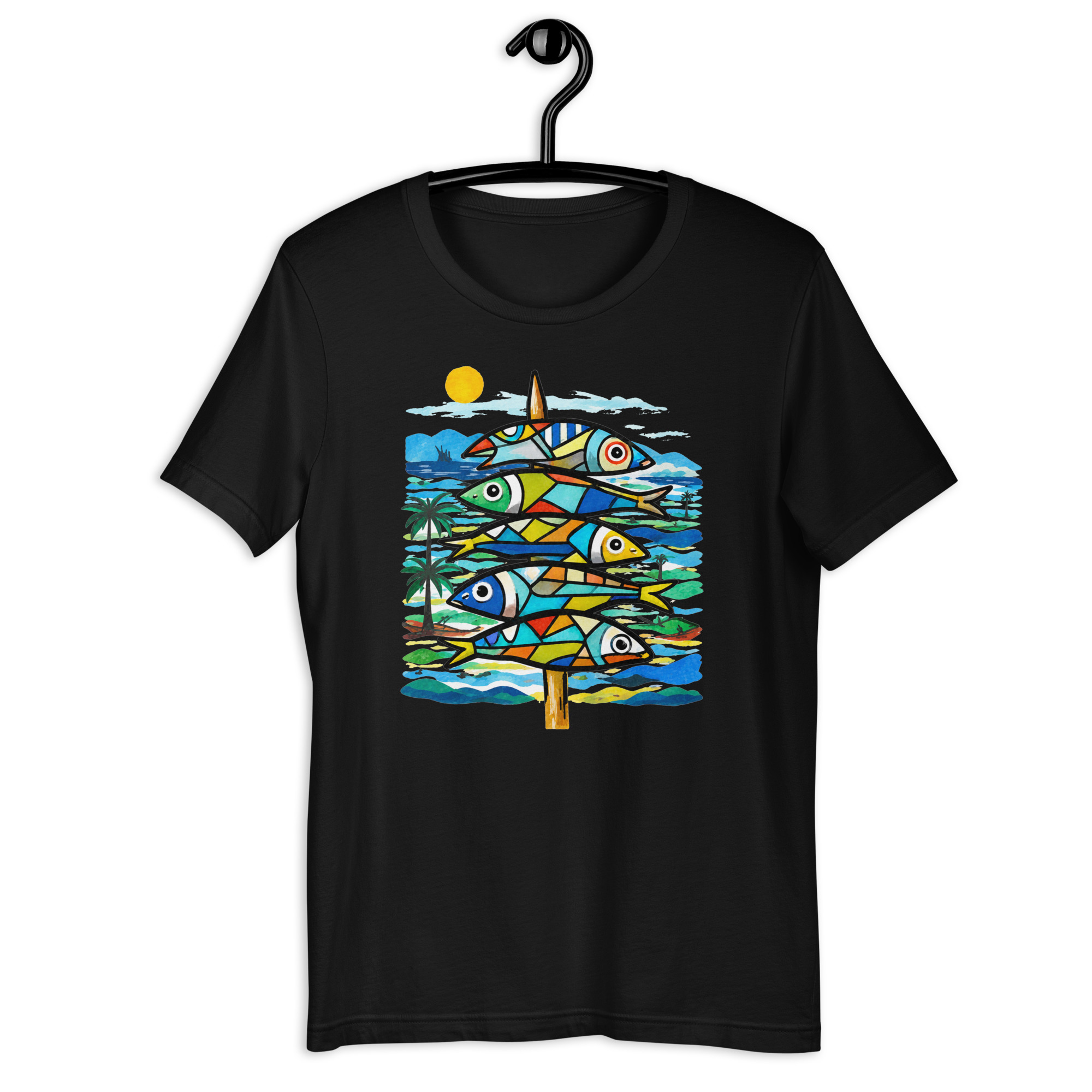 Camiseta Negra – Espetos de Málaga - Imagen 4
