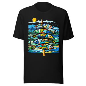 Camiseta Negra – Espetos de Málaga