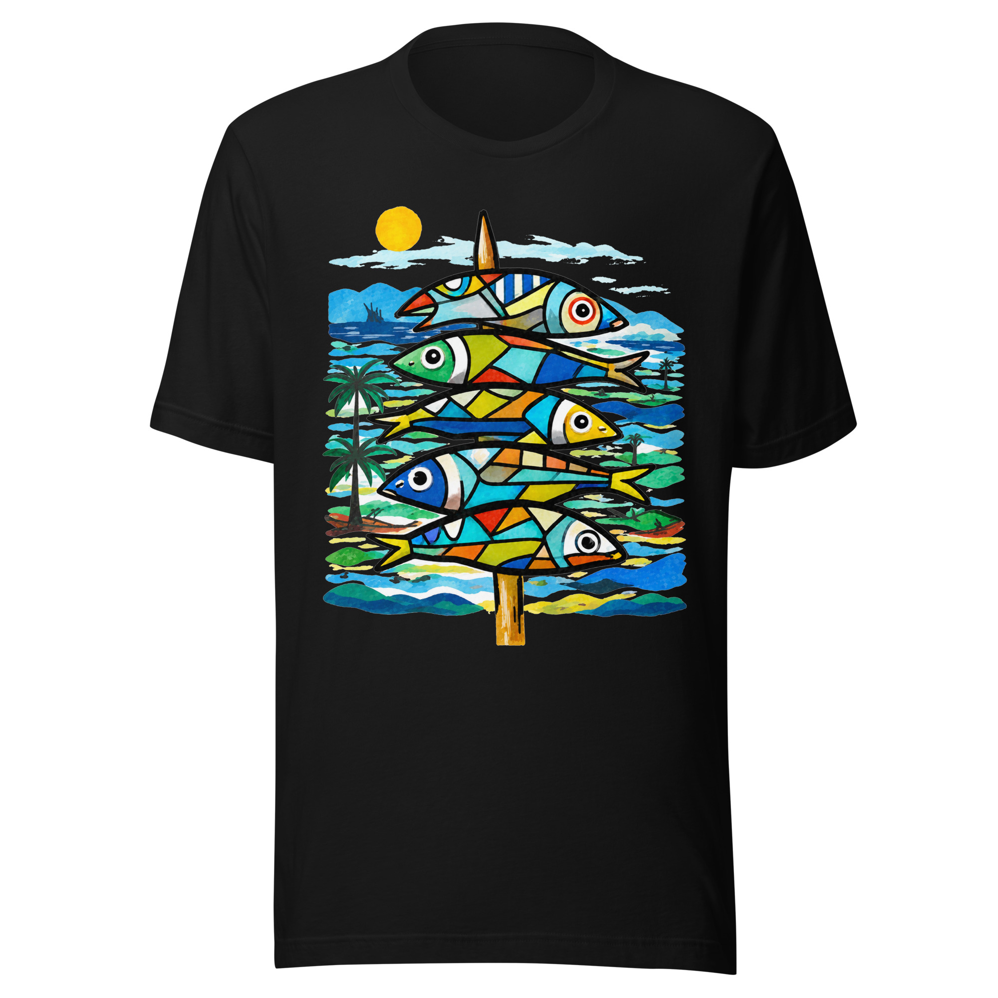 Camiseta Negra – Espetos de Málaga
