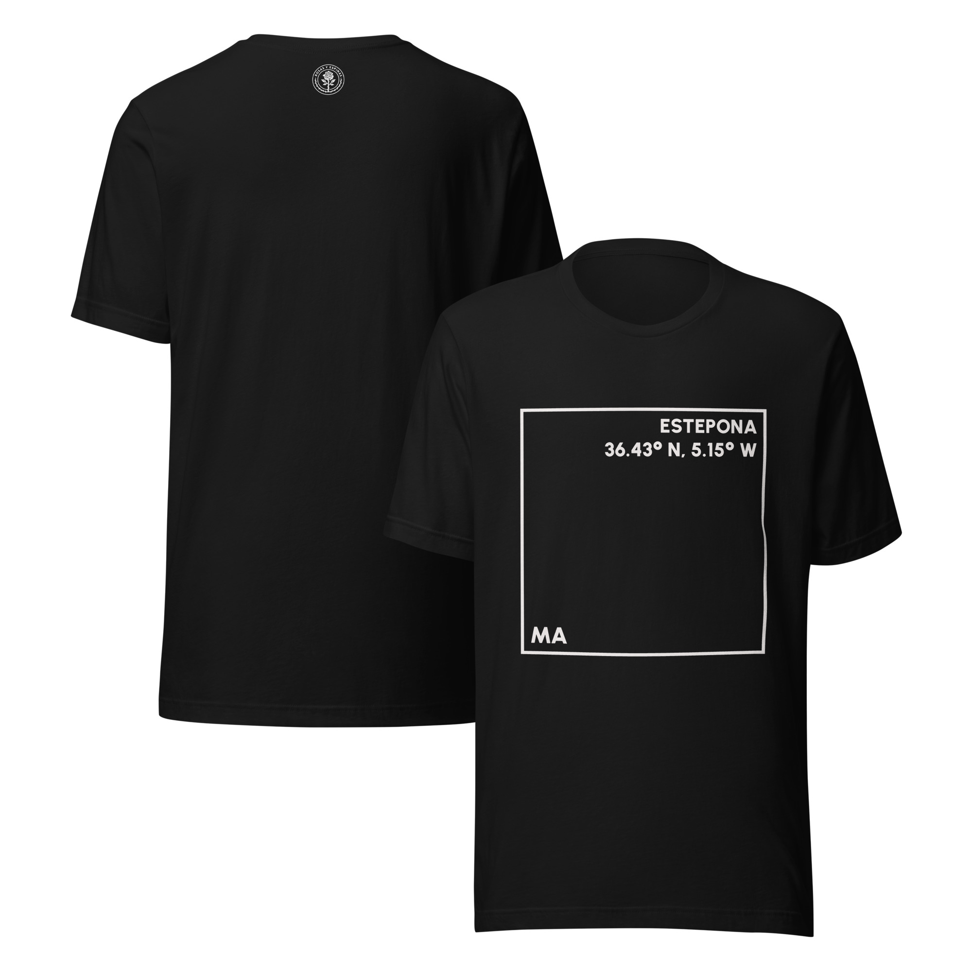 Camiseta Negra Estepona – Colección de Pueblos - Imagen 3