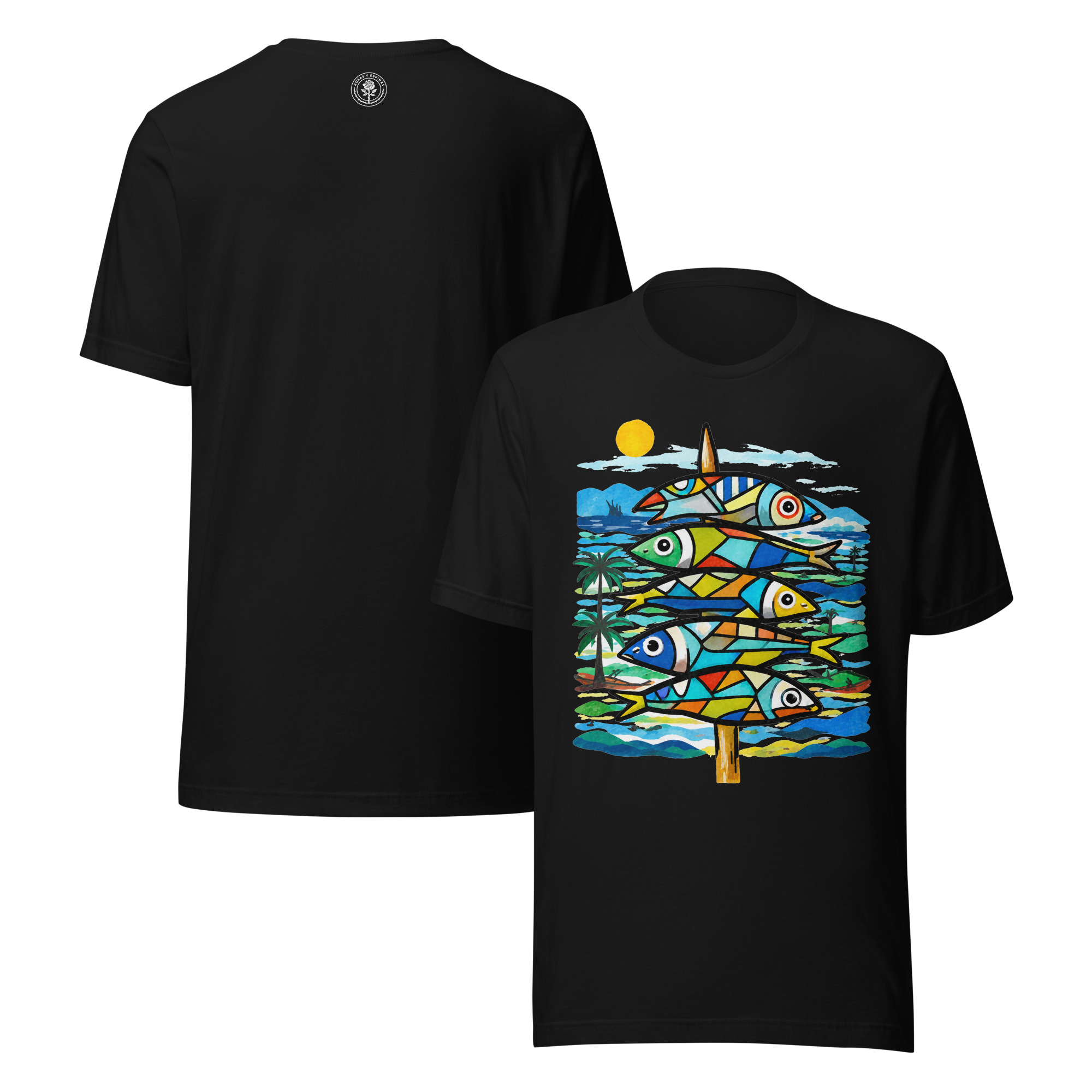 Camiseta Negra – Espetos de Málaga - Imagen 3