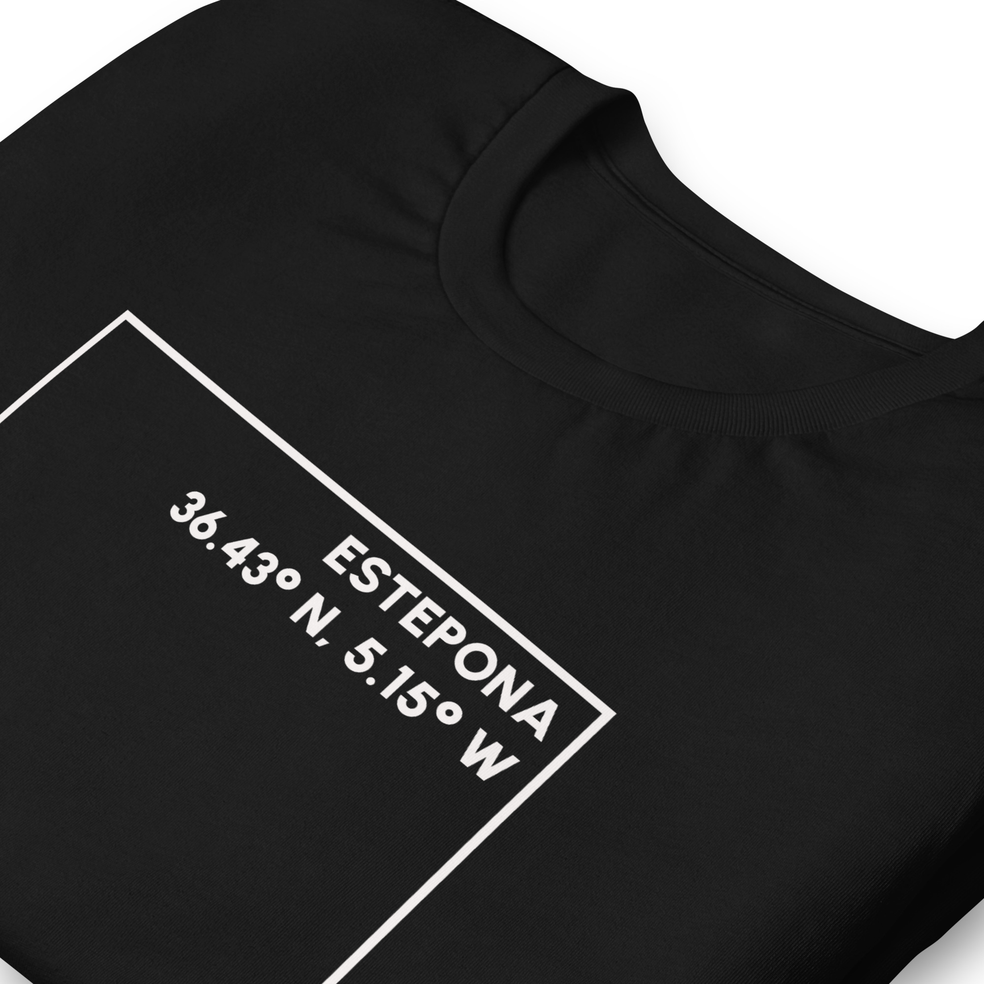 Camiseta Negra Estepona – Colección de Pueblos - Imagen 4