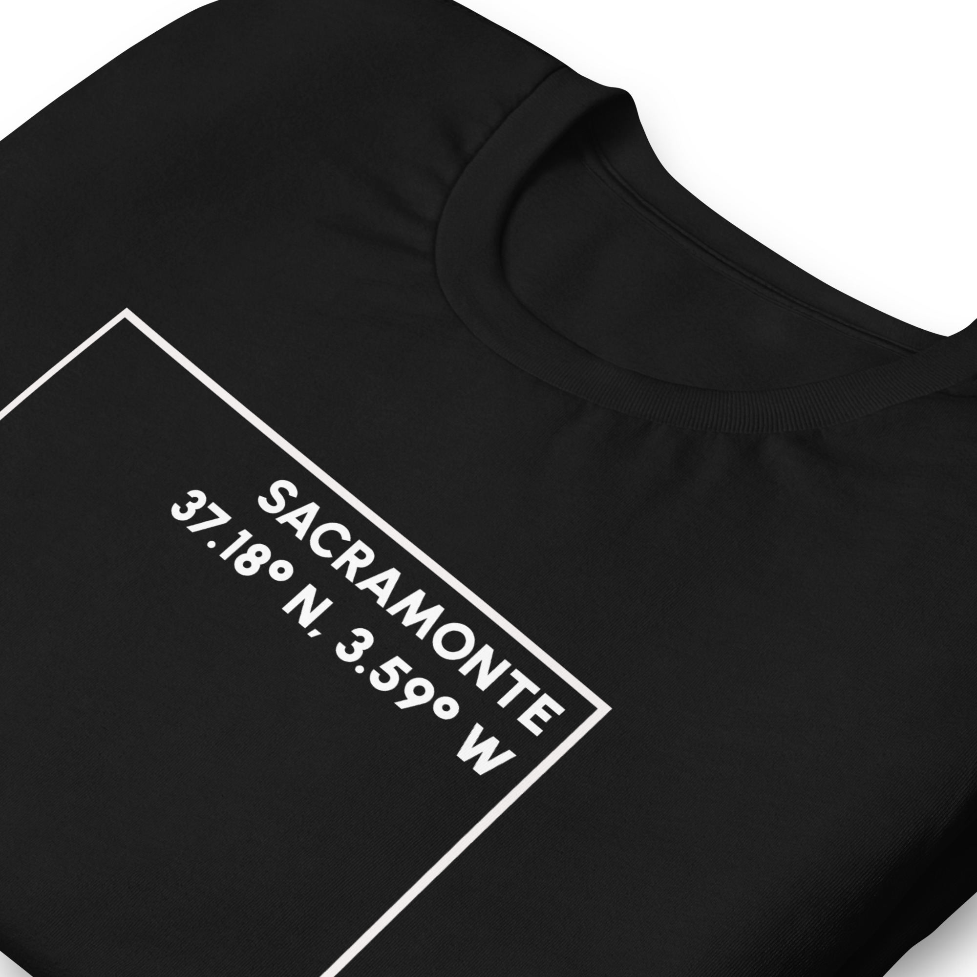 Camiseta Negra Sacramonte – Colección de Barrios - Imagen 5