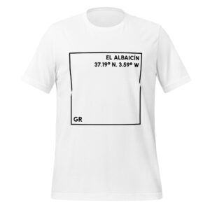 Camiseta El Albaicín – Colección de Barrios