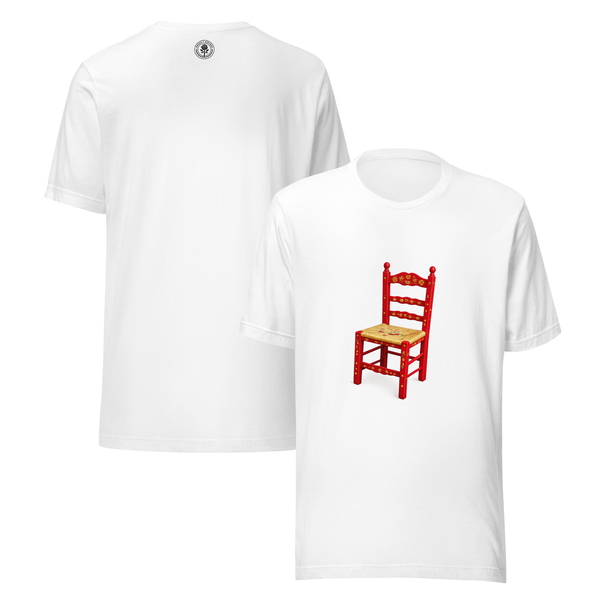 Camiseta Blanca Silla Andaluza - Imagen 3